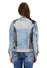 WJ233 Kadın Kot Ceket – Modern Kesim & Şık Detaylarla Trend Görünüm