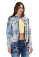 WJ233 Kadın Kot Ceket – Modern Kesim & Şık Detaylarla Trend Görünüm