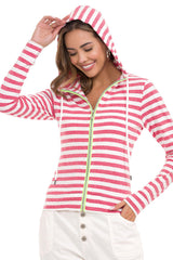 WL348  Kadın Zip Sweatshirt
