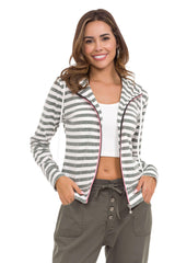 WL348  Kadın Zip Sweatshirt