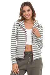 WL348  Kadın Zip Sweatshirt