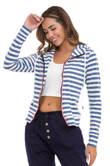 WL348  Kadın Zip Sweatshirt
