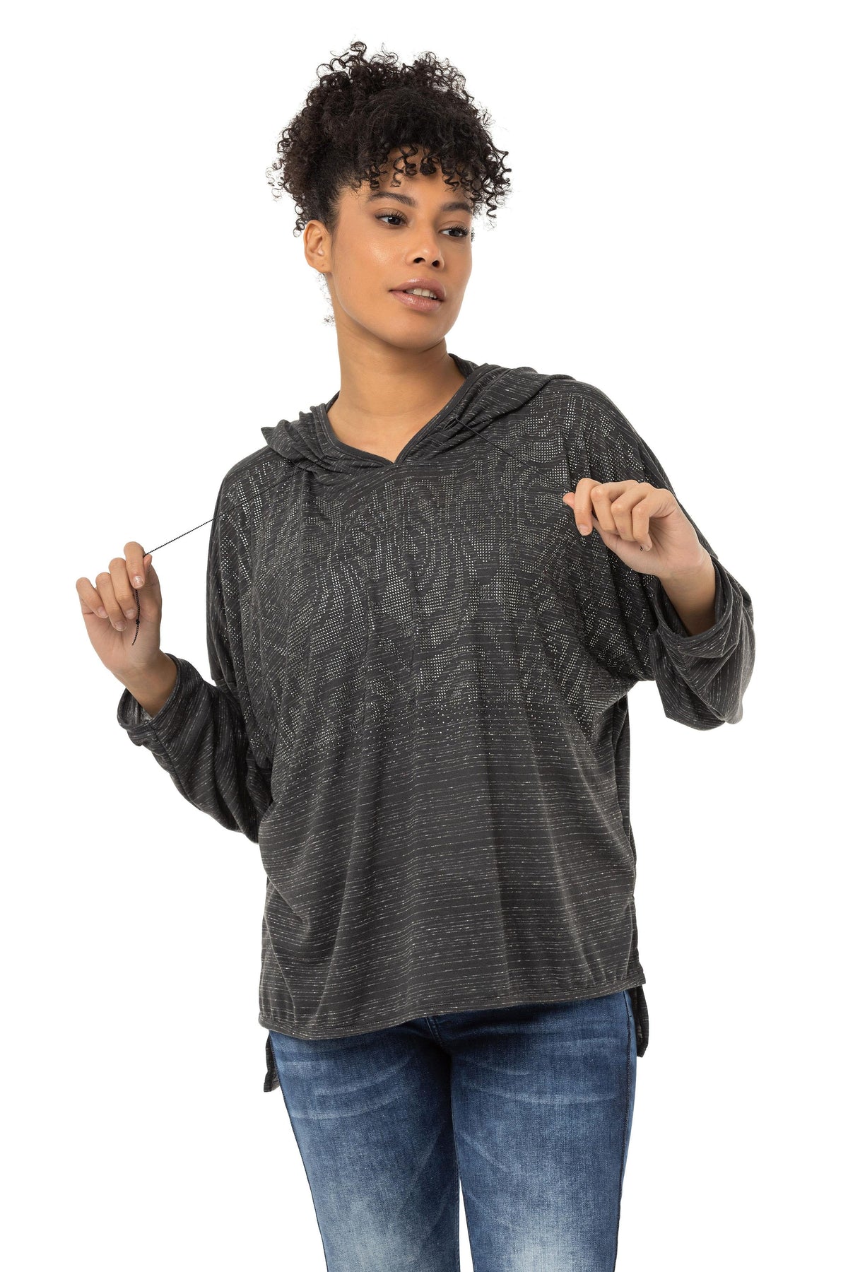 Kadın Sweatshirt – Regular Fit Günlük Şık ve Rahat Tasarım WL356
