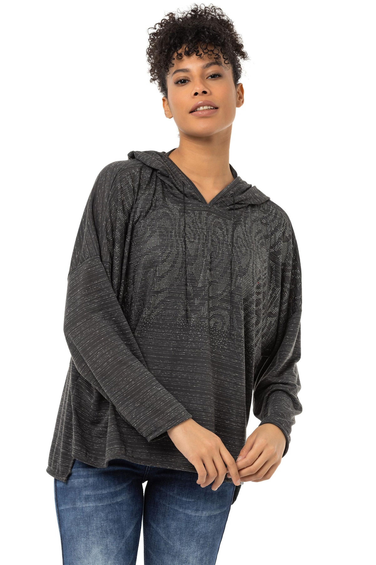 Kadın Sweatshirt – Regular Fit Günlük Şık ve Rahat Tasarım WL356