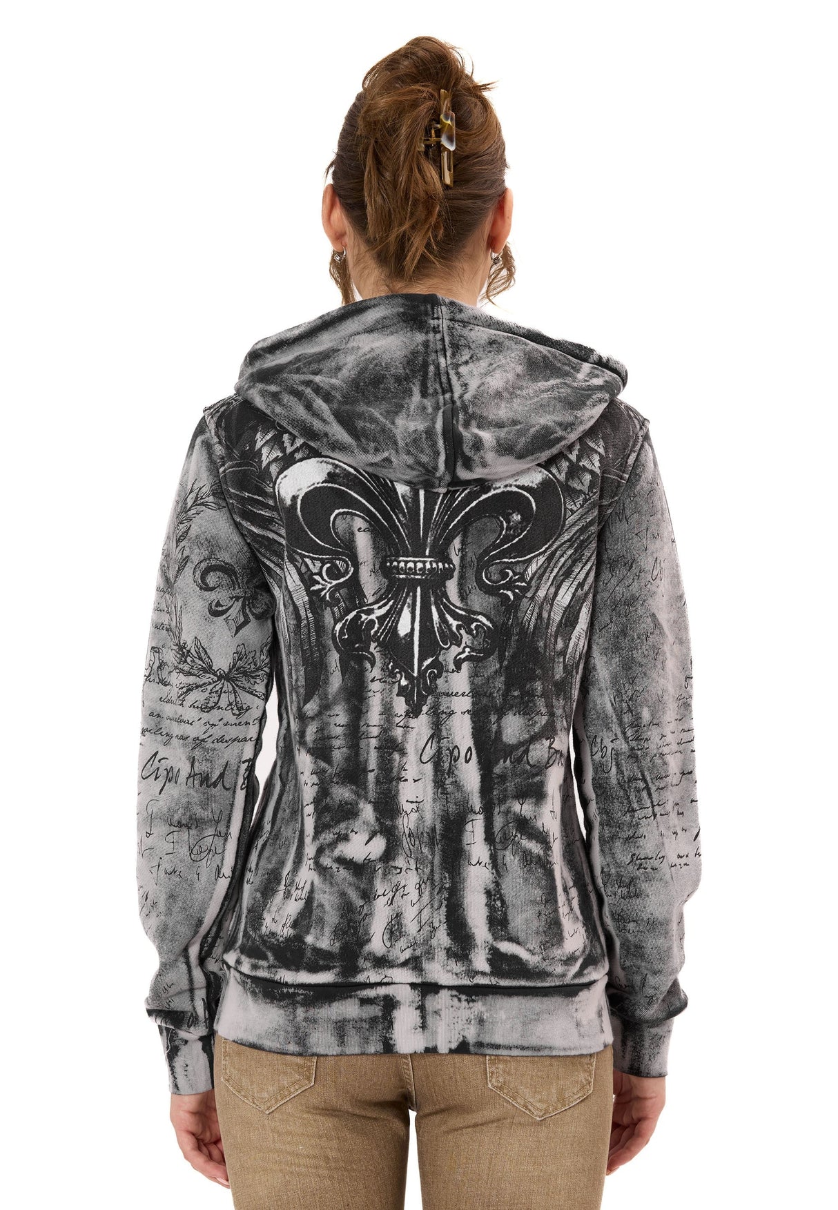Kadın Hoodie Sweatjacket – Şık, Rahat ve Modern Tasarım WL379