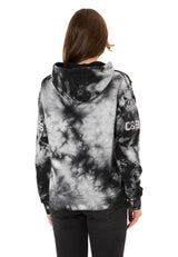 Kadın Kapüşonlu Sweatshirt – Batik desenli WL382