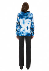 Kadın Kapüşonlu Sweatshirt – Batik desenli WL382