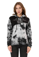 Kadın Kapüşonlu Sweatshirt – Batik desenli WL382