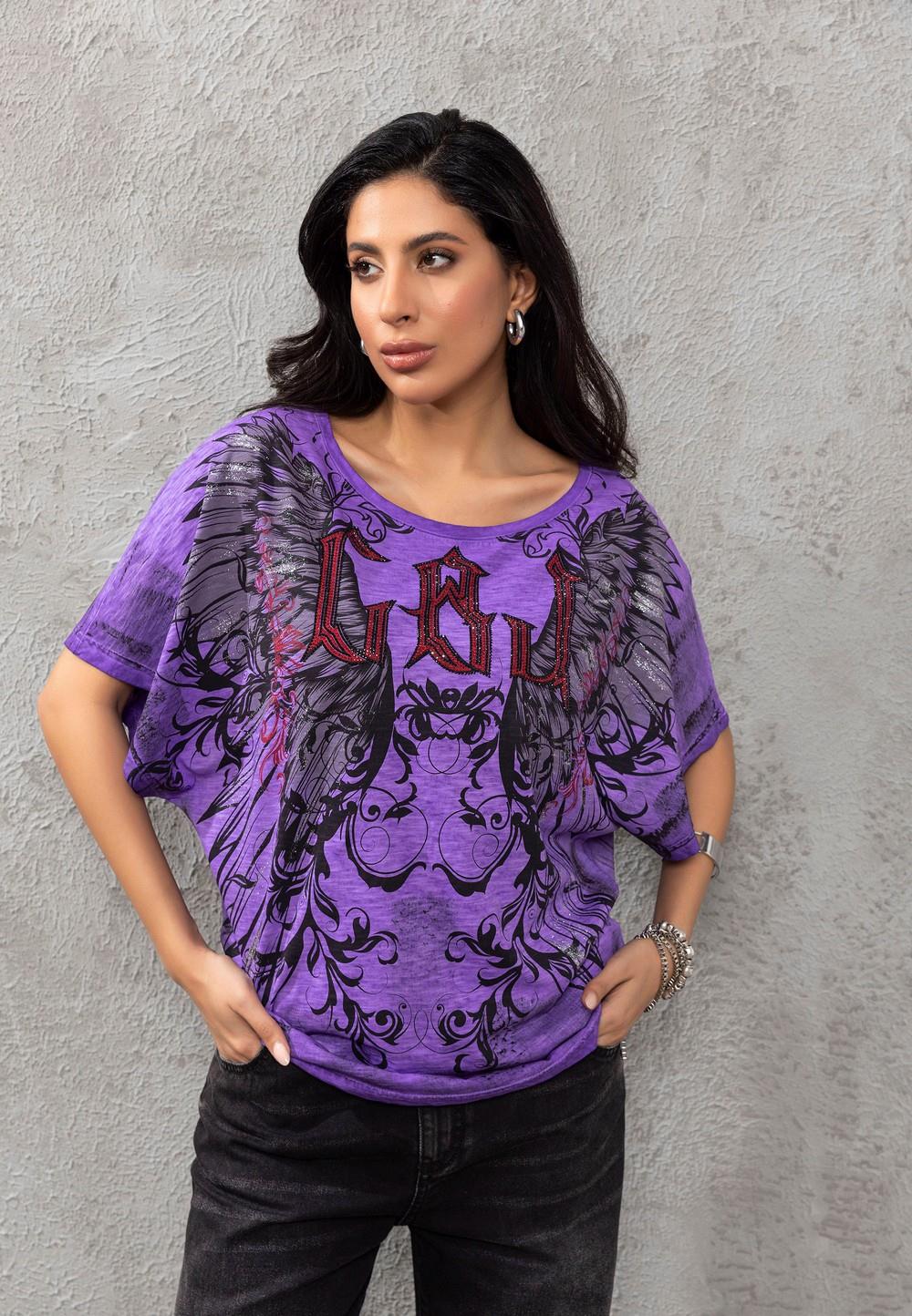 WT377 Women Stylish T-shirt
