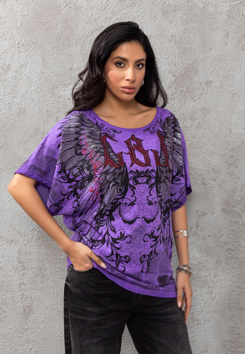 WT377 Women Stylish T-shirt