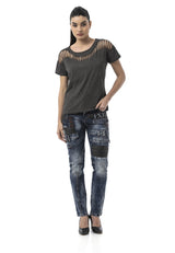 WT388 PowerMuse Graphic Women’s T-Shirt Fearless Chic Edition